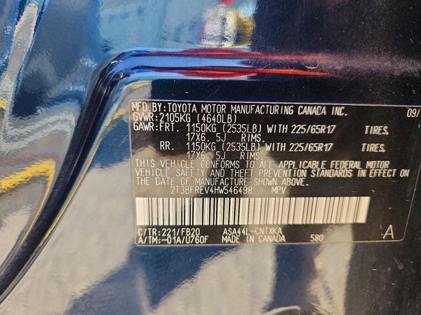 2017 TOYOTA RAV4