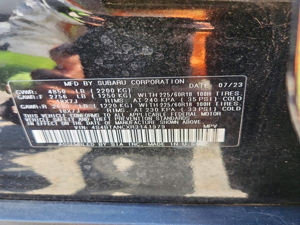 2024 SUBARU OUTBACK