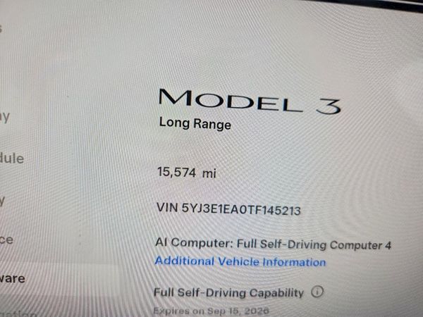 2026 TESLA MODEL 3