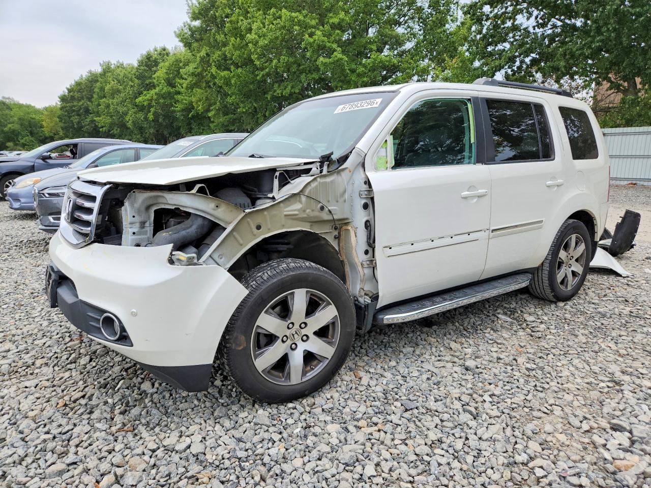 2015 HONDA PILOT TOURING — Front 3/4
