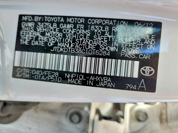 2012 TOYOTA PRIUS