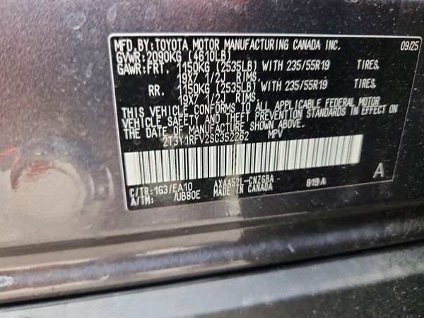 2025 TOYOTA RAV4