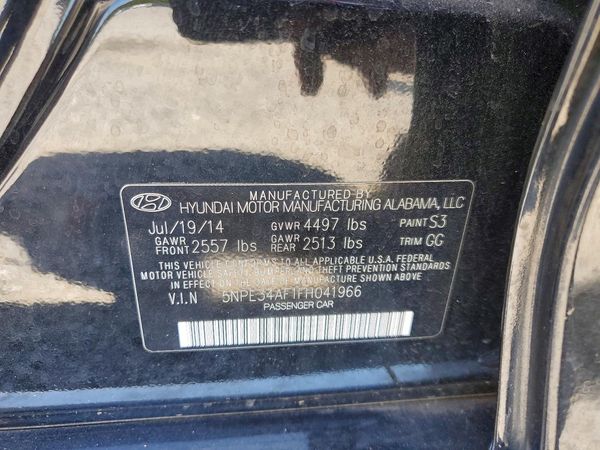 2015 HYUNDAI SONATA