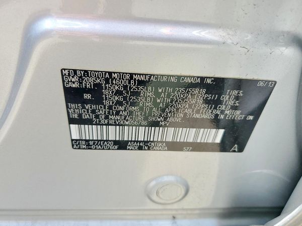 2013 TOYOTA RAV4 High