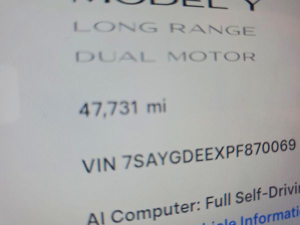 2023 TESLA MODEL Y — ODOM