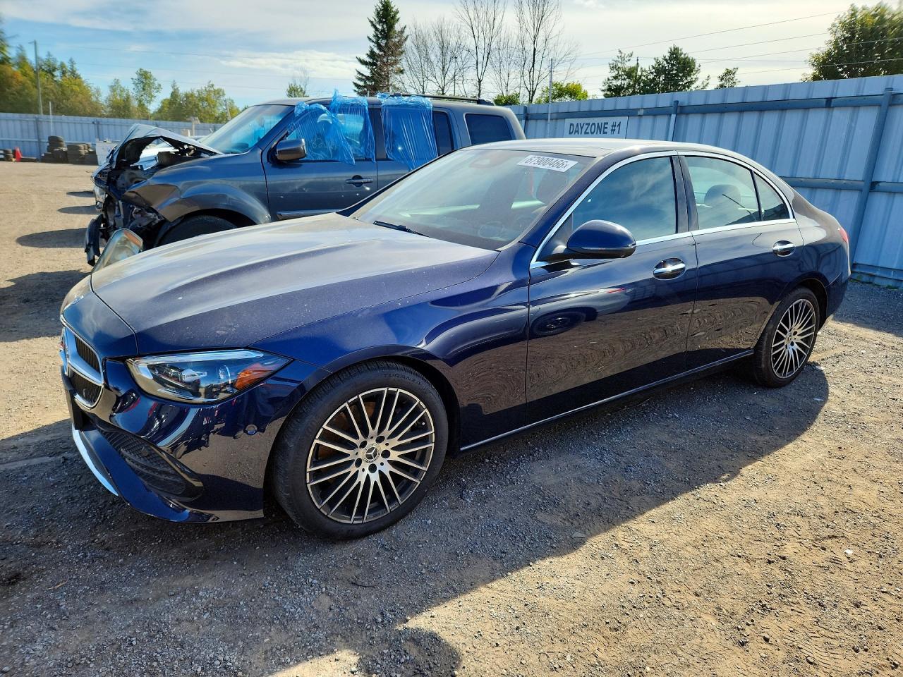 2022 MERCEDES-BENZ C-CLASS C300 4MATIC — Front 3/4