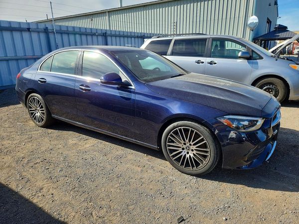 2022 MERCEDES-BENZ C-CLASS C300 4MATIC — Passenger 3/4