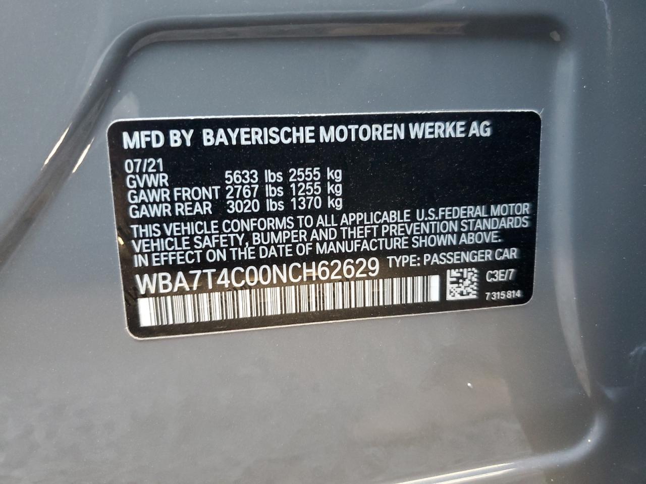 2022 BMW 740 xDrive