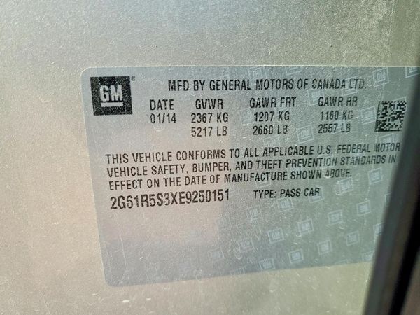 2014 CADILLAC XTS