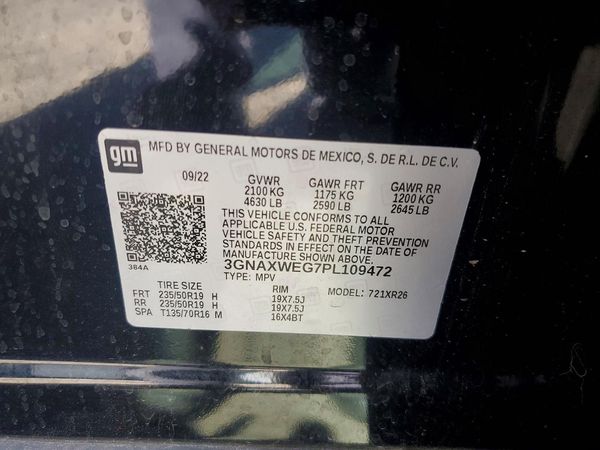 2023 CHEVROLET EQUINOX RS (3LT)