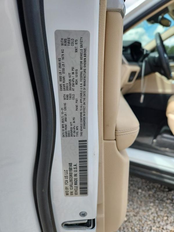 2021 JEEP GRAND CHEROKEE