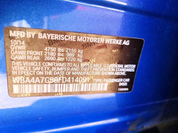 2015 BMW 428 xDrive GC