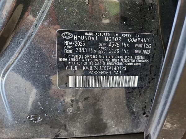 2026 HYUNDAI SONATA Blue