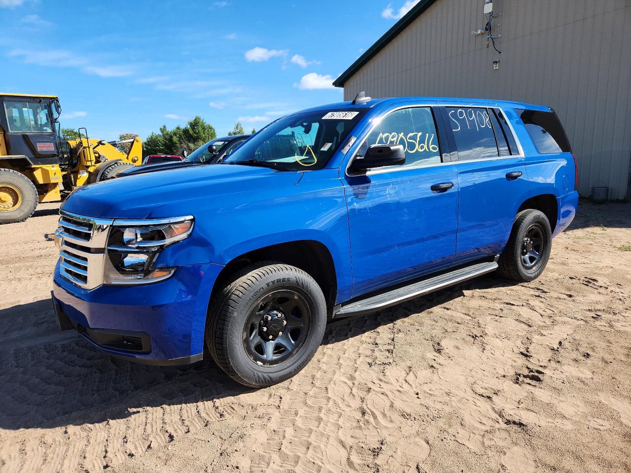 2019 CHEVROLET TAHOE Police Vehicle — Front 3/4