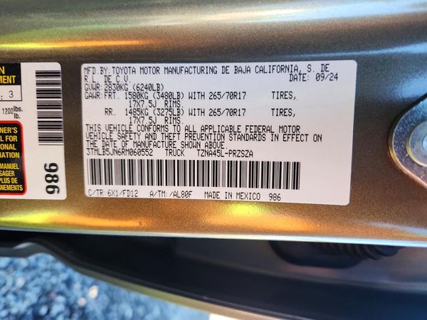 2024 TOYOTA TACOMA