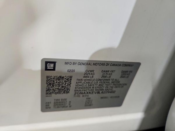 2020 CHEVROLET EQUINOX LT (1LT)