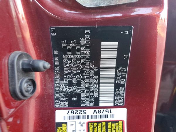 2014 TOYOTA SIENNA