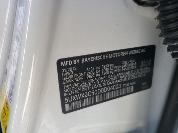 2013 BMW X3