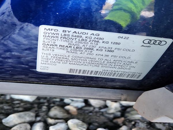 2022 AUDI Q5