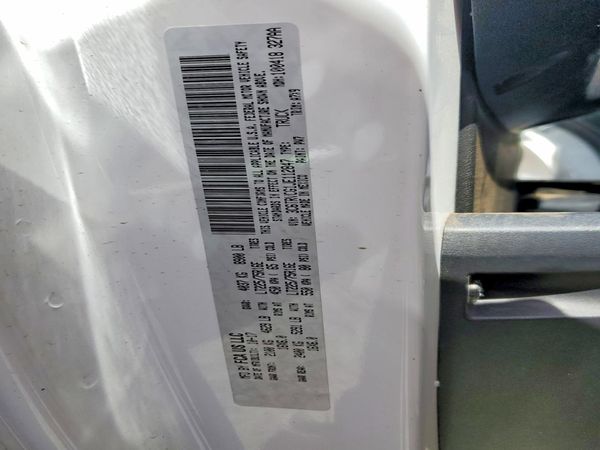 2018 RAM PROMASTER 2500