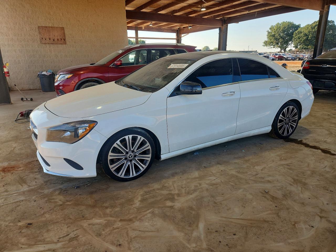 2018 MERCEDES-BENZ CLA-CLASS CLA250 — Front 3/4