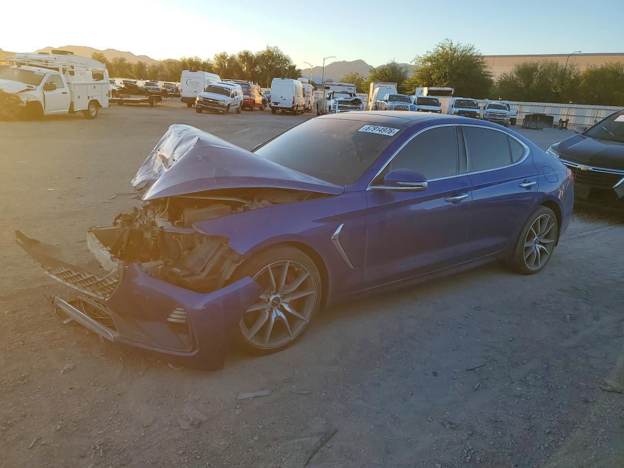 2019 GENESIS G70 — Front 3/4