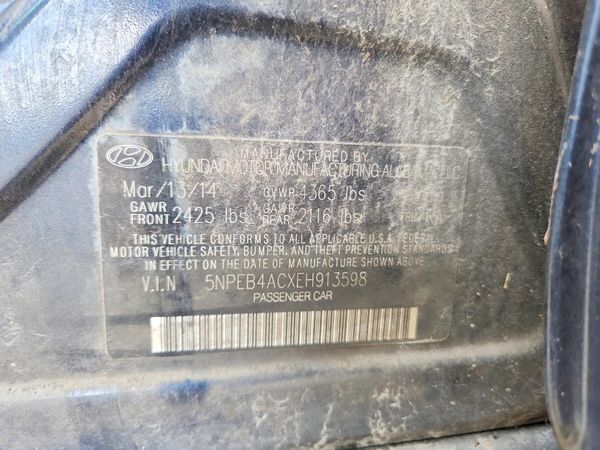 2014 HYUNDAI SONATA GLS/ GLS Popular