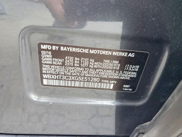 2016 BMW X1