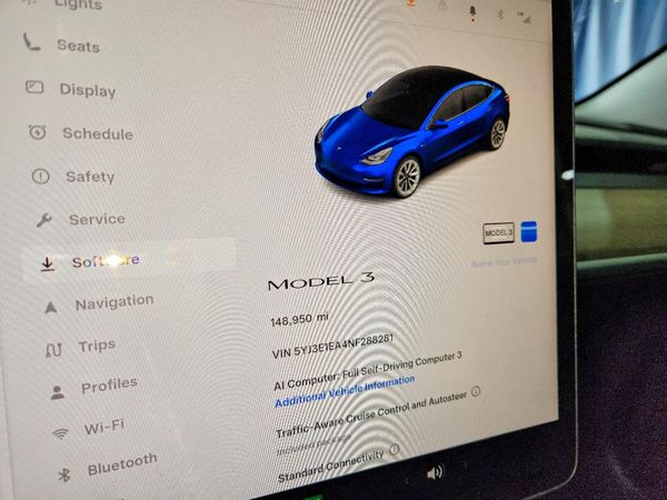 2022 TESLA MODEL 3
