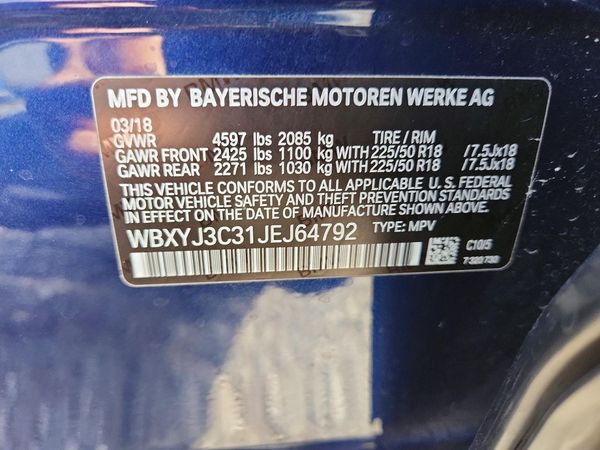 2018 BMW X2 sDrive28i