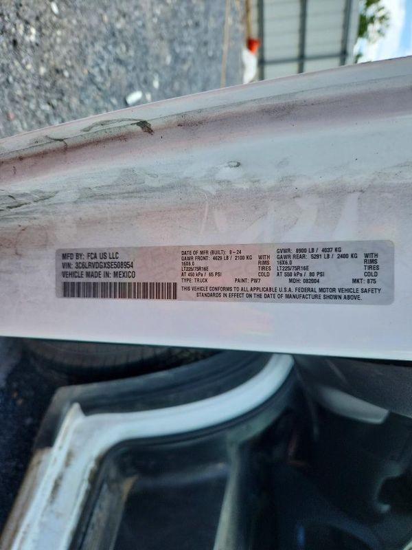 2025 RAM PROMASTER 2500