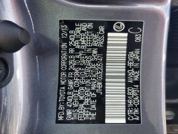 2014 LEXUS ES 300h