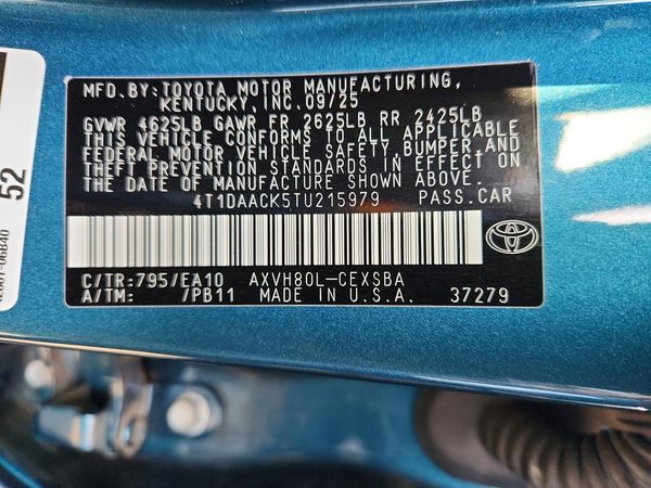 2026 TOYOTA CAMRY