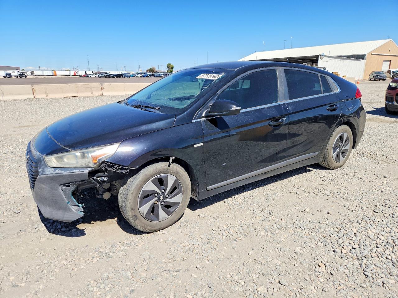 2017 HYUNDAI IONIQ Blue
