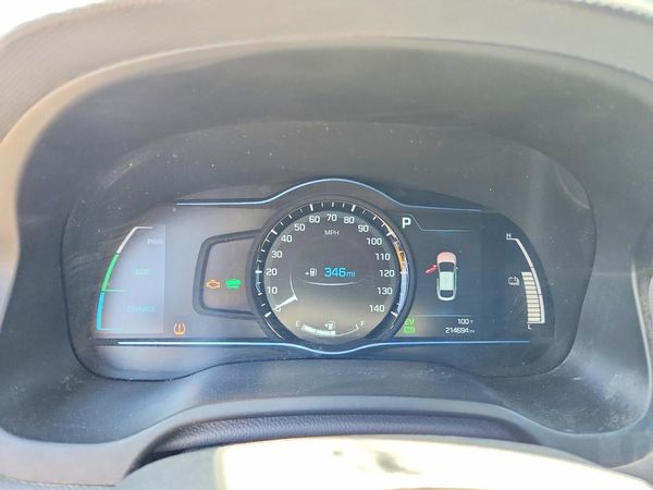 2017 HYUNDAI IONIQ Blue
