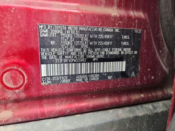 2023 TOYOTA RAV4