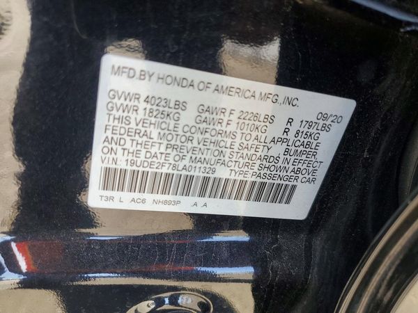 2020 ACURA ILX