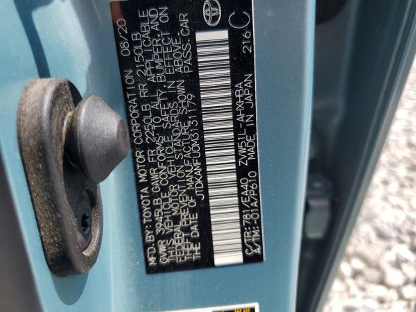 2021 TOYOTA PRIUS