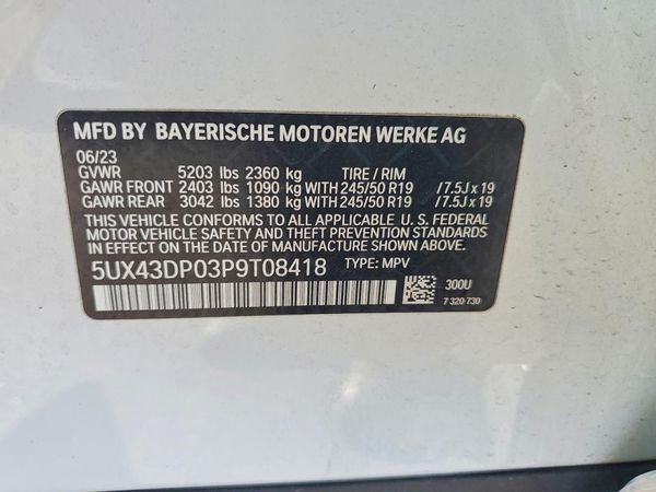 2023 BMW X3 sDrive30i
