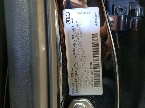 2016 AUDI A3