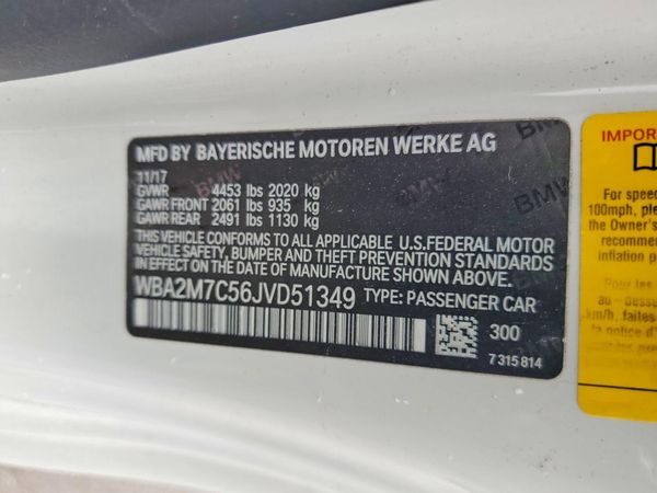 2018 BMW 230I