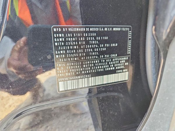 2022 VOLKSWAGEN TIGUAN