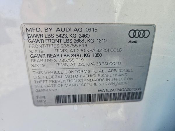 2016 AUDI Q5