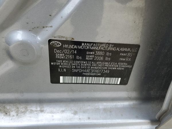 2015 HYUNDAI ELANTRA