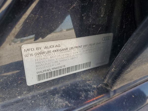 2015 AUDI A4 quattro Premium Plus