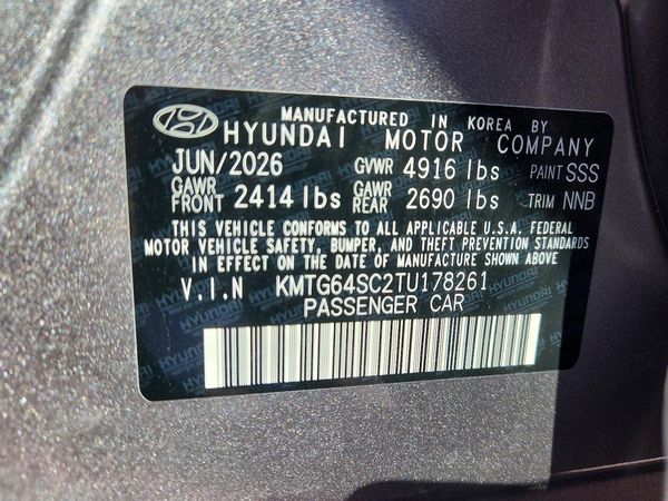 2026 GENESIS G70 2.5T AWD