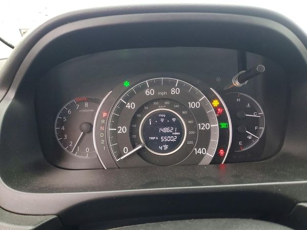2012 HONDA CRV EX-L — ODOM