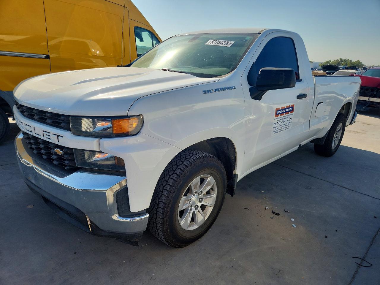 2022 CHEVROLET SILVERADO Work Truck — Front 3/4