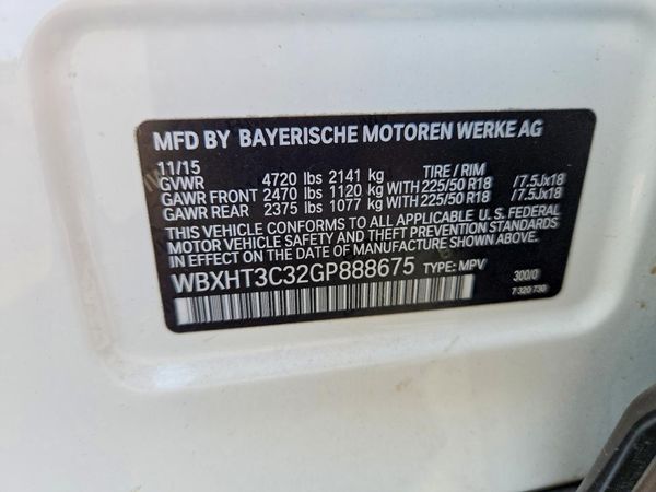 2016 BMW X1