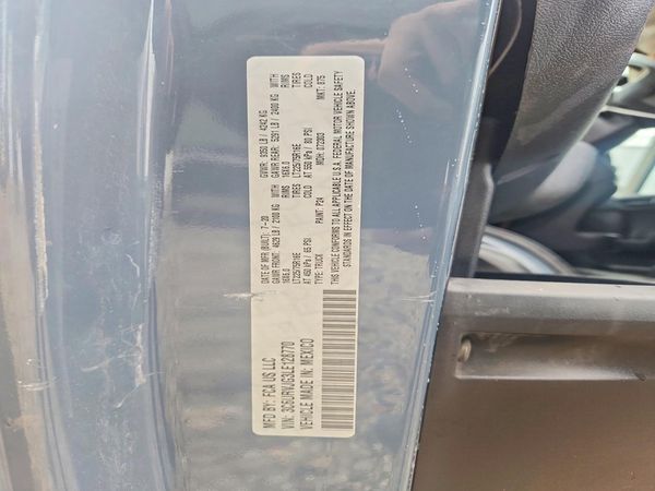 2020 RAM PROMASTER 3500 VF — VINS